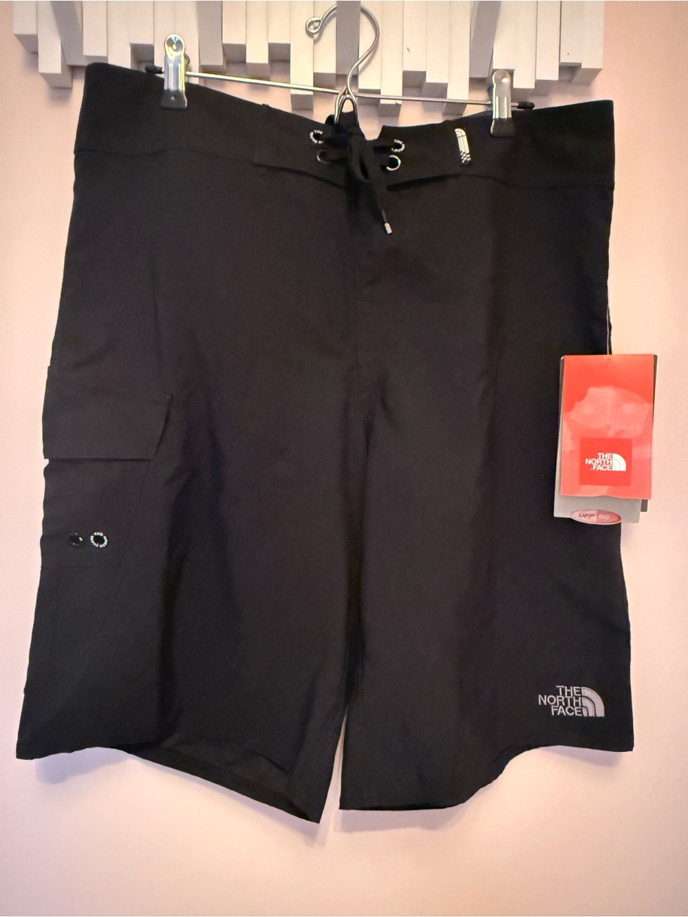 The North Face Men’s Black Cargo Swim/Board Shorts